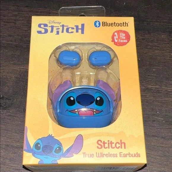Disney Stitch True Wireless Earbuds – Blue