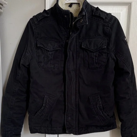 Abercrombie Kids Dark blue Jacket with Pockets