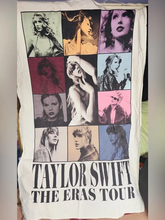 Taylor Swift The Eras Tour Multi-Color Wall Tapestry
