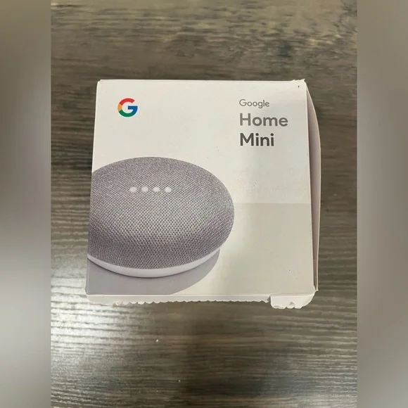 Google Home Mini Smart Speaker w/ Google Assistant Chalk (GA00210-US)