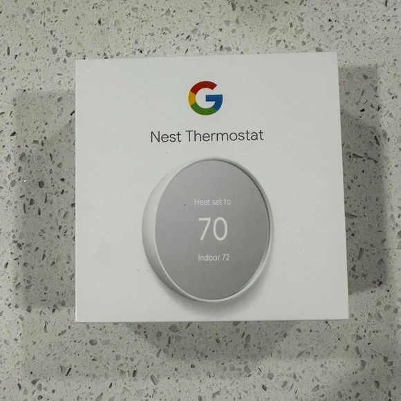 Google Nest Thermostat - Snow