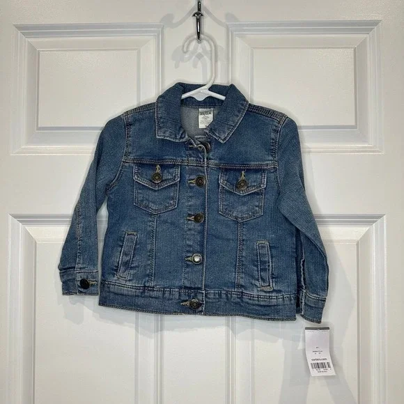 Carters Girls Jean‎ Jacket Size 2T NWT