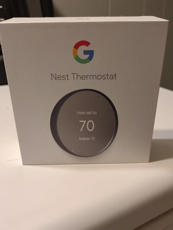 Google Nest Thermostat New In Box