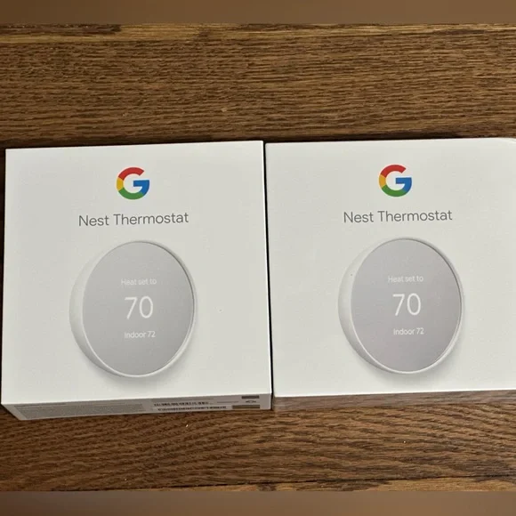 Google Nest Thermostat Snow White
