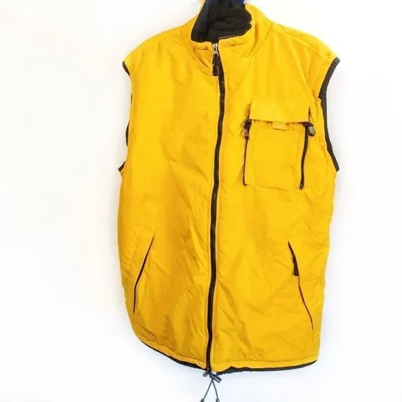 Sonoma Yellow/Navy Insulated Camp Vest Sz XL