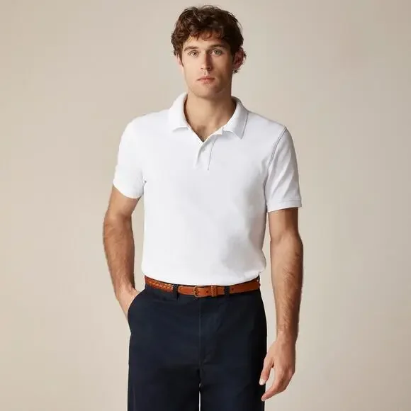 J. Crew Classic piqué polo shirt