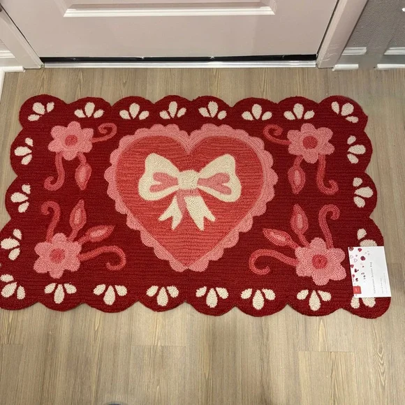 NWT LOLOI Valentines Rug