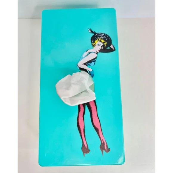 Spextrum Flying Skirt Tissue Box Cover 