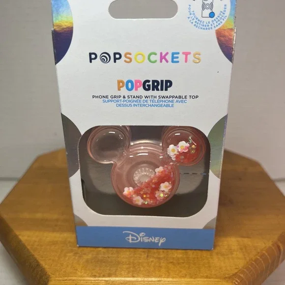 PopSockets PopGrip‎ Cell Phone Grip & Stand - Earidescent Daisy Charm Mickey