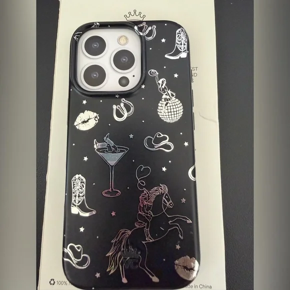 VELVET CAVIAR for iPhone 15 Pro Case Western - Compatible with MagSafe