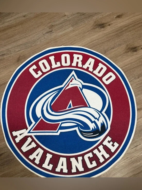 Colorado Avalanche Rug Home Decor Living Room Rug 40x40 New