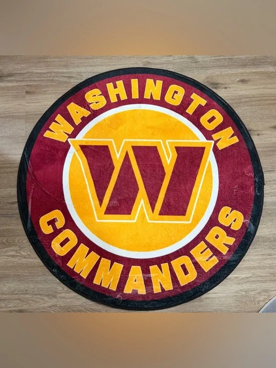 Washington Commanders Area Rug 40 x 40 New NFL