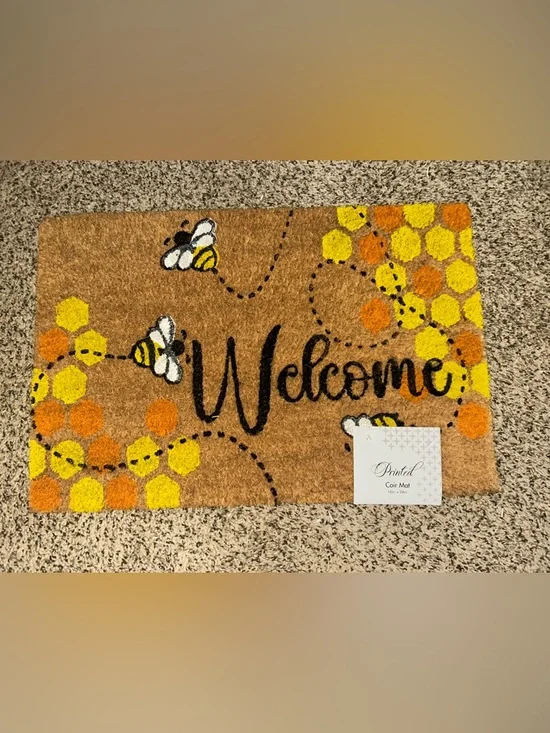 Bee Welcome Doormat
