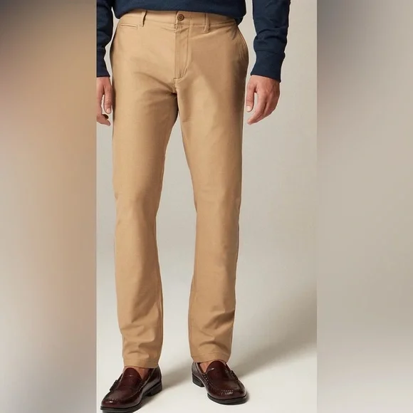 J. Crew Slim Straight Khaki Chinos