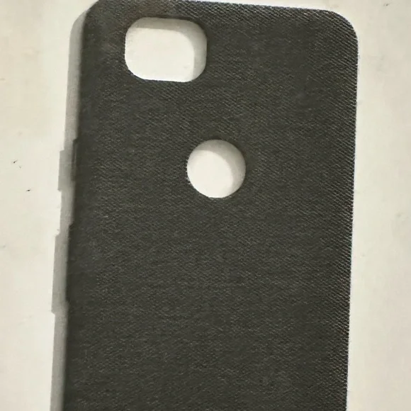 Official Google Pixel 2 Case Fabric Carbon Black NEW