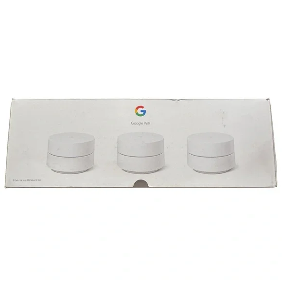 Google Wi-Fi Mesh Network System Router AC1200 Point 3-pack