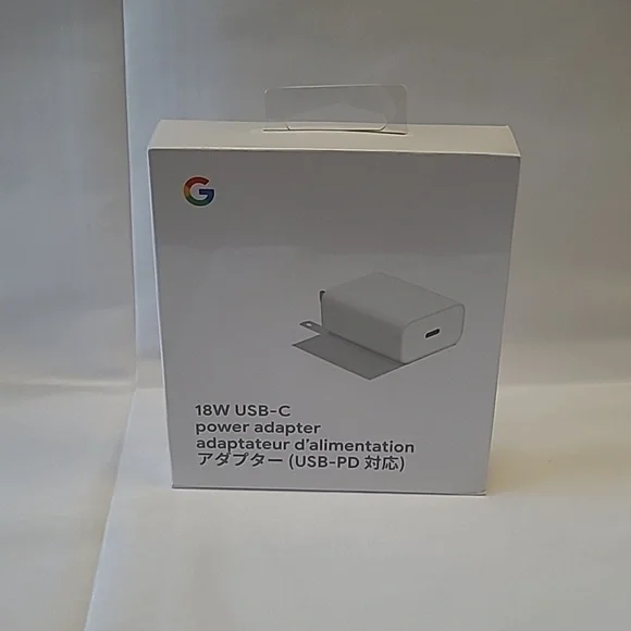 GOOGLE 18W USB-C POWER ADAPTER TC G1000-US WALL CHARGER