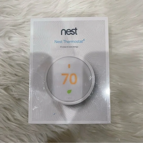 Google, T4000ES, Nest Thermostat E, Smart Thermostat, White