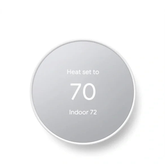 NEW Google Nest Smart Thermostat for Home - Programmable Wifi - Snow