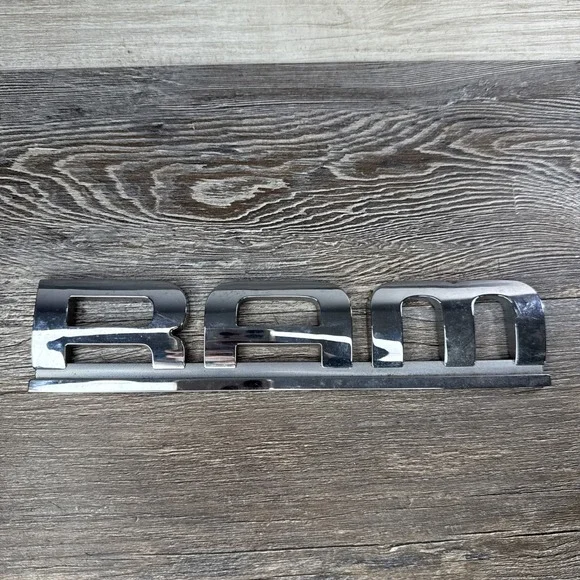 USED 2007 2012 Dodge RAM LETTERING Plastic Door Emblem FACTORY OEM