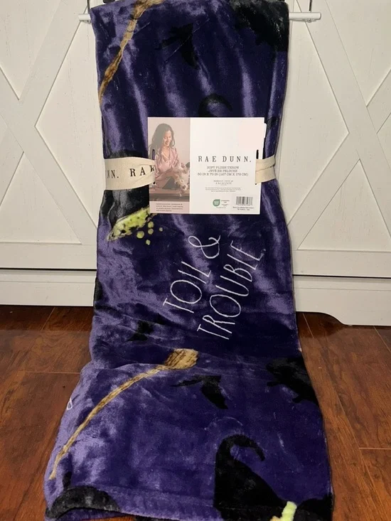 Rae Dunn Purple Witch 