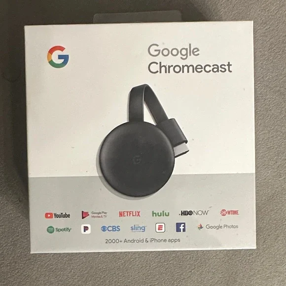 Google Chromecast in Sleek Black