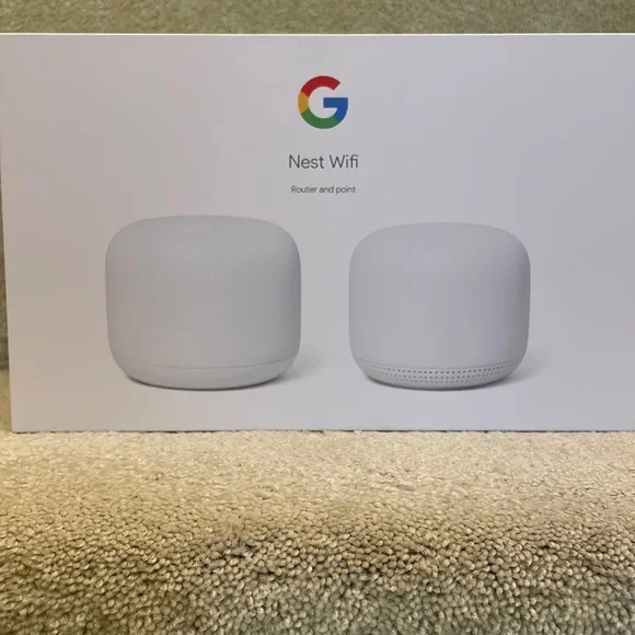 Google Nest Wifi Router and point