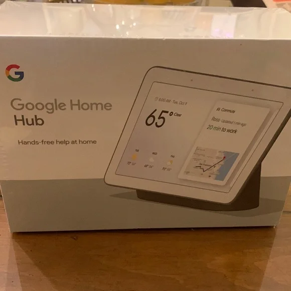 Google Home Hub-NWT in shrink wrap