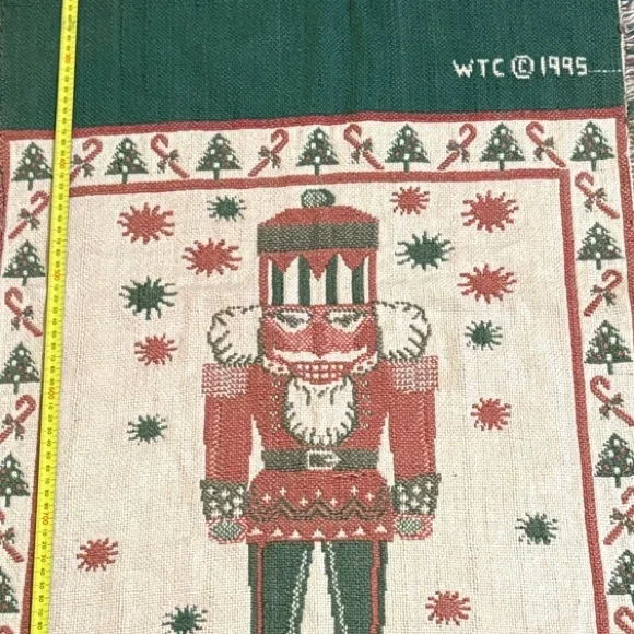 VTG Nutcracker Holiday WALL Tapestry