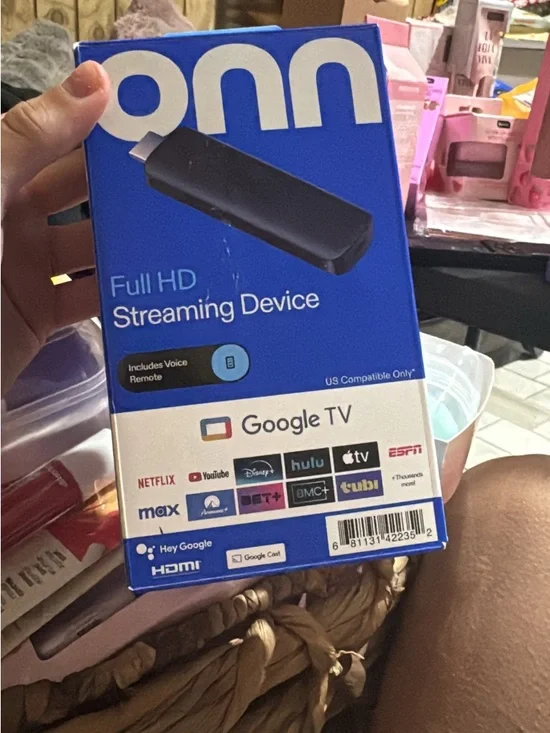 google Full HD Streaming Stick - Blue Box, Black Stick