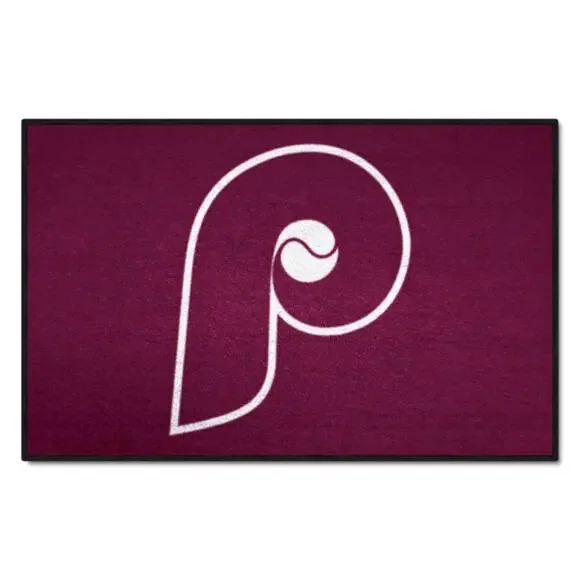 MLB Philadelphia Phillies Mat Retro Rugs 19