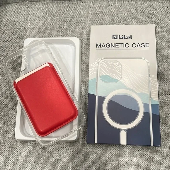 Iphone‎ 1: magnetic case with wallet