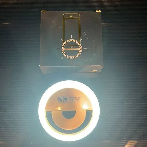 Clip On Phone Photo Light 💡3 Settings NEW IN BOX