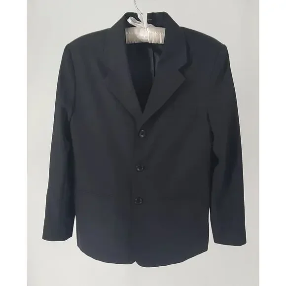 Cole by Sweet Kids boys Husky blazer black size 14H Formal Wedding Event Party