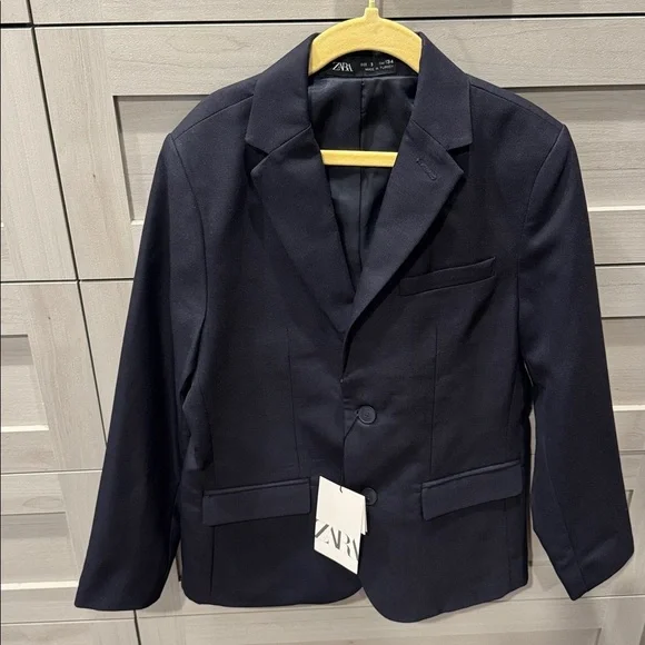 Zara boys Dark Blue navy blazer