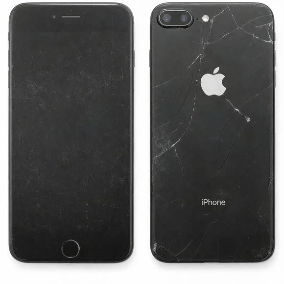 Apple iPhone 8 Plus 64GB Black + Charger.