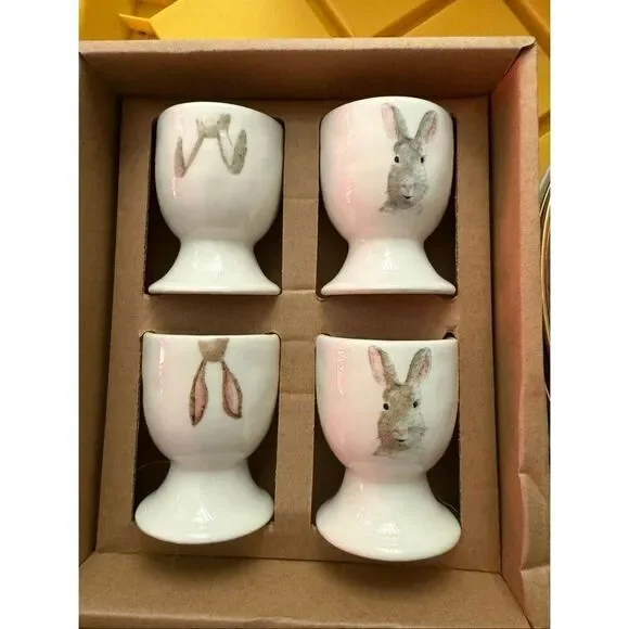 Rae Dunn Egg Holders - Bunnies