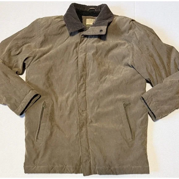 CABELAS OUTFITTER - Men's Insulated Sherpa Lined Jacket - Large