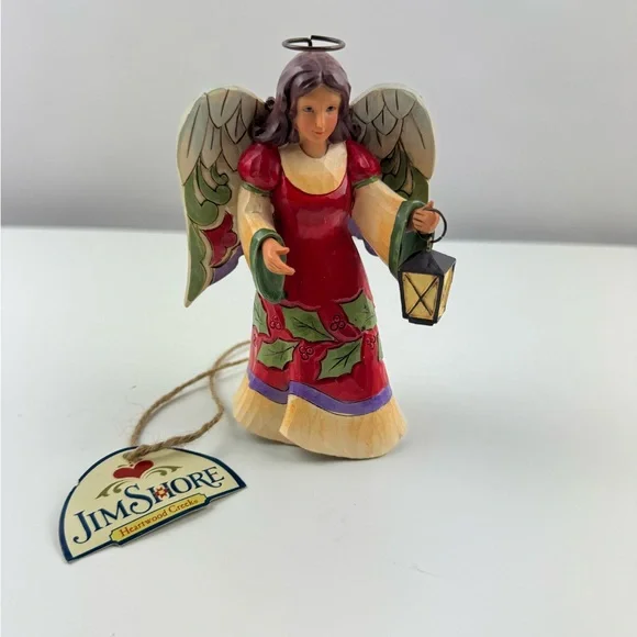 2014 Jim Shore Glad‎ Tidings Glow pint size Angel with box 4041082