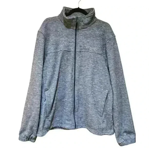 Columbia Sportswear Men's Zip-up Jacket Blue Size Large #058