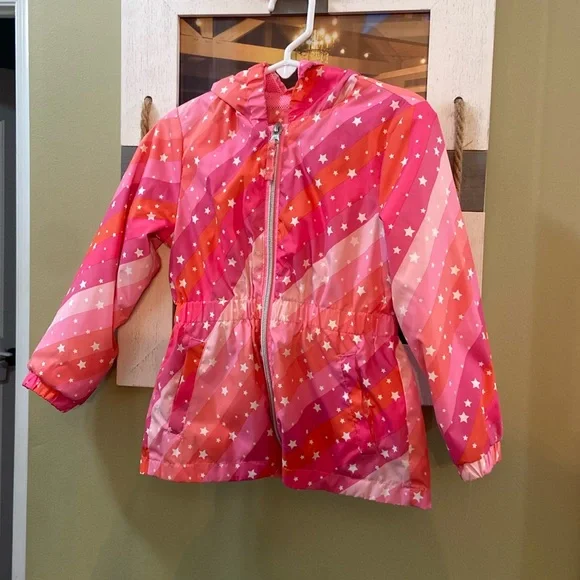 Hooded jacket for toddler girl