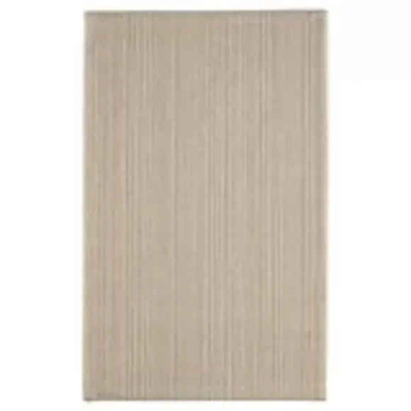 IKEA TIPHEDE Rug Beige & Black Flatwoven Style, Machine Washable Toughness