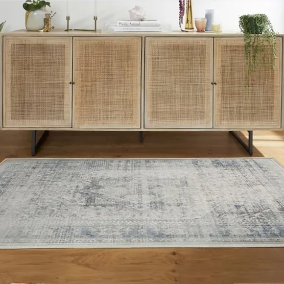 Ruggable Kamran Washable Area Rug 58 in x 80 in No Pad