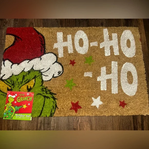 Grinch Christmas Doormat