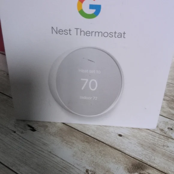 Google Nest Thermostat - Light Gray