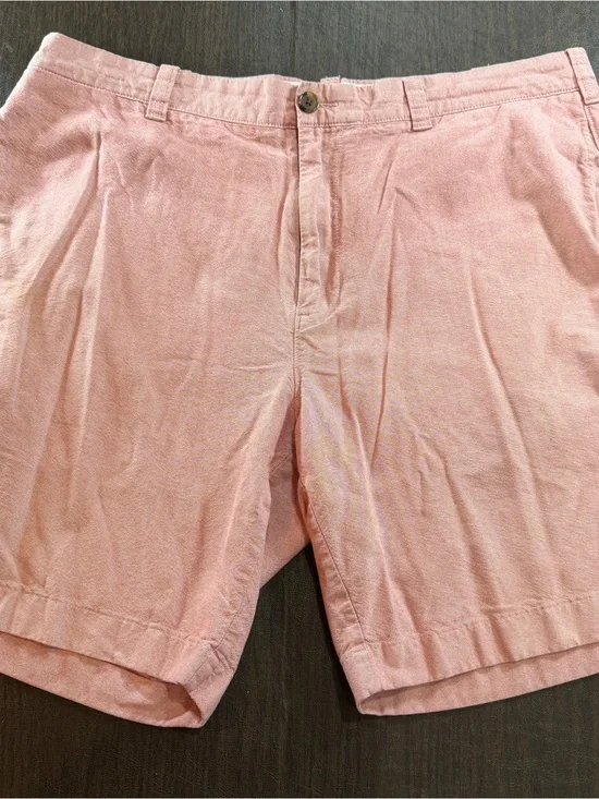J. Crew Pink/Red Casual Men's 100% Cotton Shorts Sz 38
