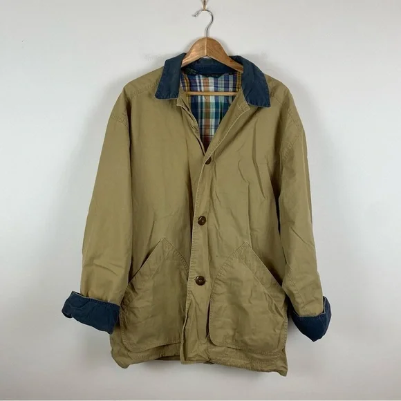 Vintage J. Crew Oarsman Chore Barn Utility Jacket