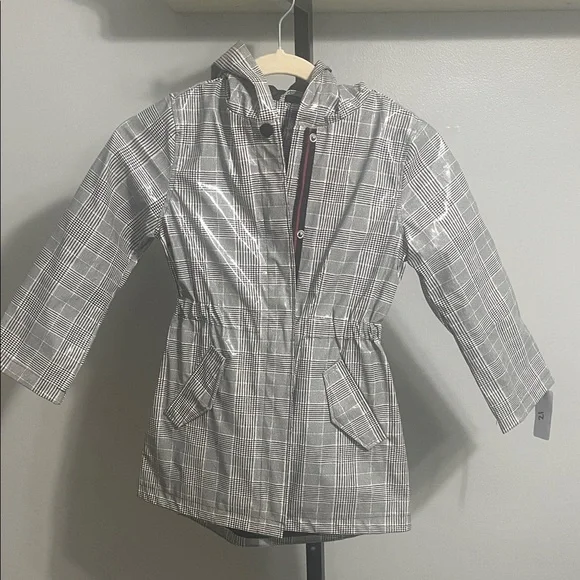 Urban Republic girl’s SZ med 5/6 raincoat rain jacket net