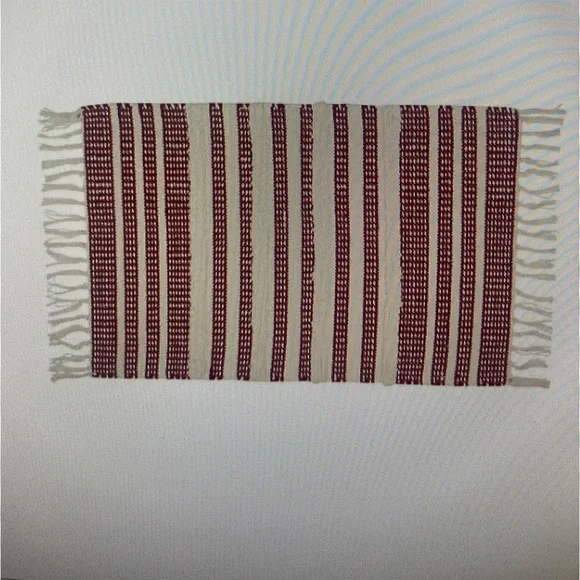 Tassel decorative rug. New, never used
