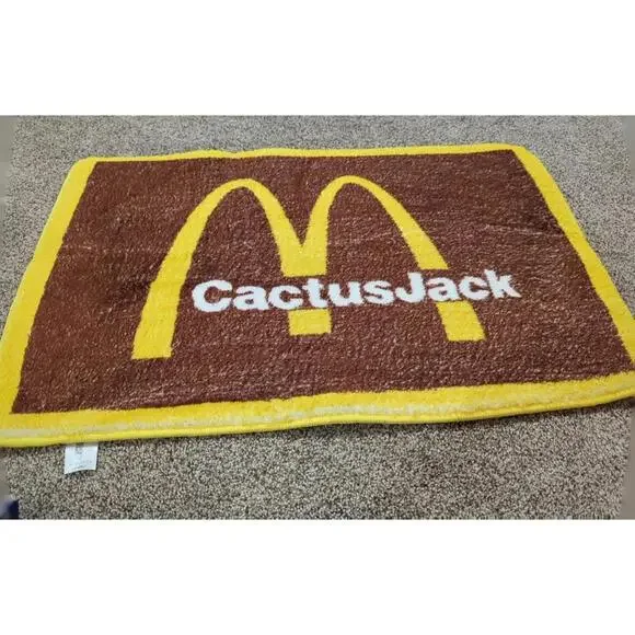 NEW Travis Scott x McDonald's Cactus Jack Arches Rug CJ Collectible Tufted